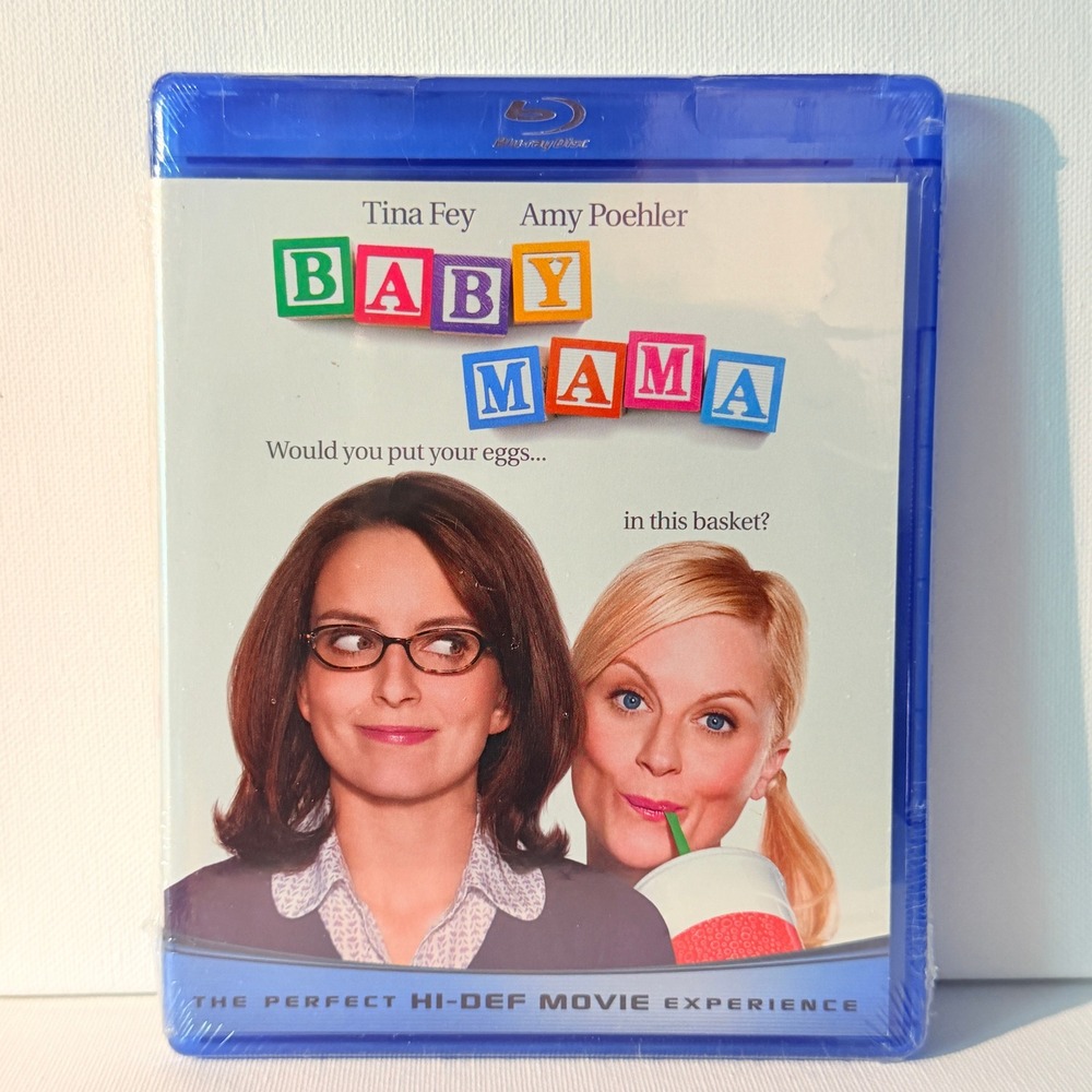 NEW Baby Mama Blu-ray Movie Tina Fey Amy Poehler Comedy Sealed Universal Studios